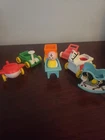Vintage Fisher-Price Little People BABY + Play Toys Lot Plane Scooter ++