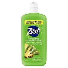Zest Lime Peel + Ananas Body Wash Poered By Antioxidants with Pump 32 Fl Oz NEW 0.84 per gallon
