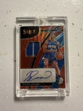 2021-22 Jalen Suggs Select RPA Rookie Jersey Auto Red Wave Prizm SP RC