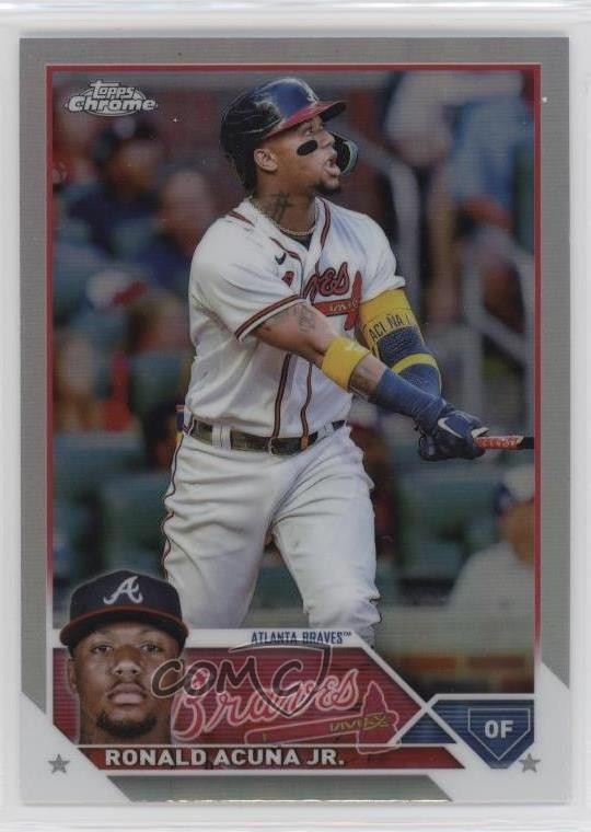 2023 Topps Chrome Refractor Ronald Acuna Jr Ronald Acuña Jr #39 0b4t