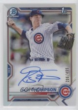 2021 Bowman Chrome Prospects Refractor 206/499 Riley Thompson #CPA-RT Auto ls5