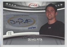 2010 Sage Auto Silver /400 Dennis Pitta #A-39 Auto 8d2