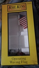 RailKing by MTH Operating Waving American Fla...