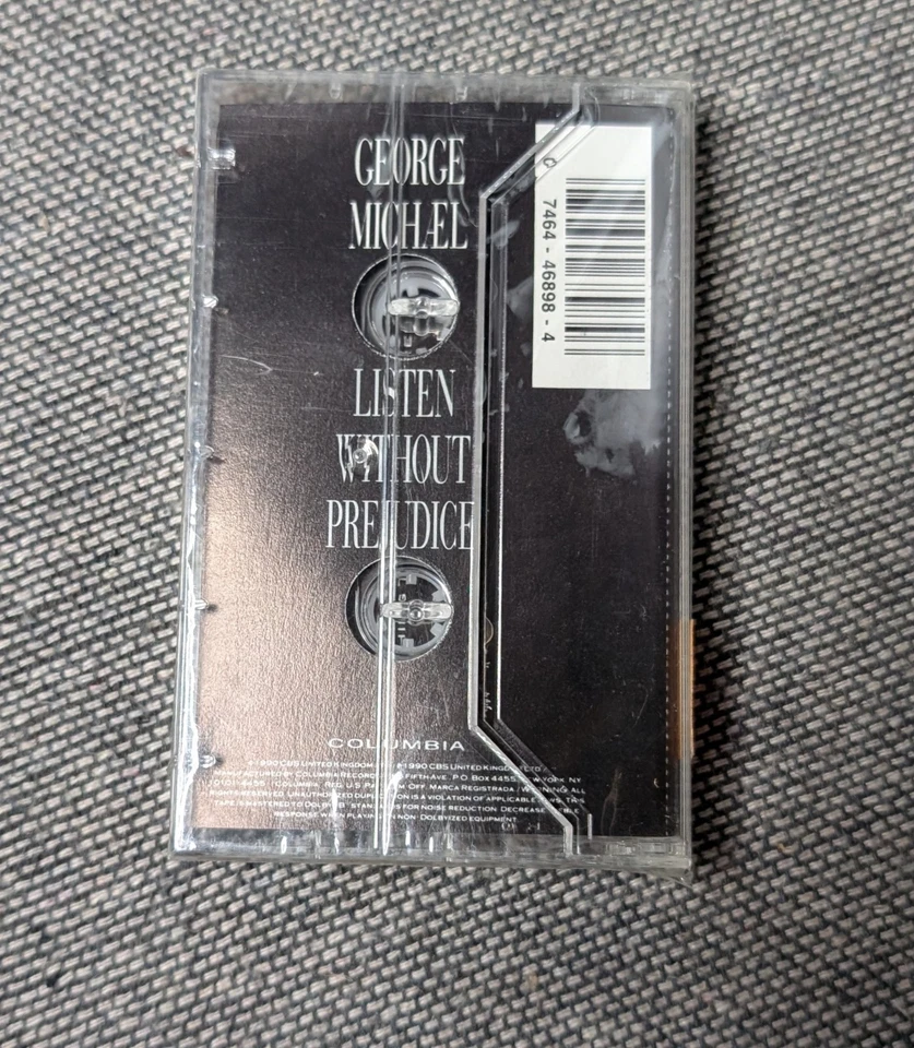 George Michael – Listen Without Prejudice Vol. 1 Cassette Tape (1990) SEALED - Image 2 of 4