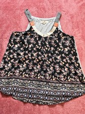Top donna senza maniche floreale Rewind taglia media 