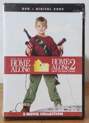 Home Alone 1 + 2 (DVD) Sealed Mint 1990/2020  Rated PG.