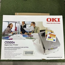 Oki C5500n Digital Color Printer - NEW
