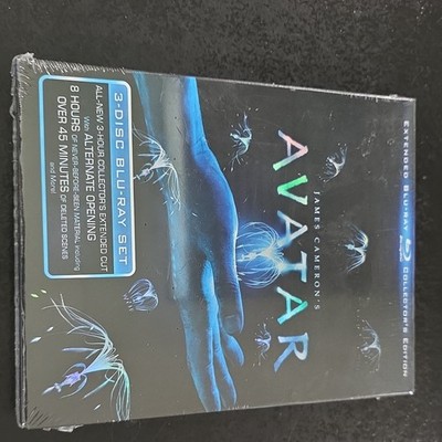 James Cameron's Avatar Collector s Edition Extended Cut Blu-ray 3-Disc PG-13