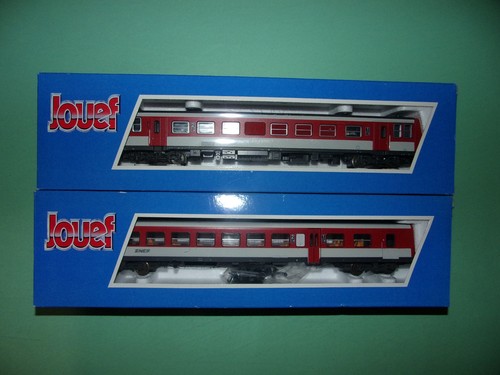 JOUEF autorail diesel X2200 + remorque XRABD TER rouge/blanc 116600 NEUF (n°3) | Condition: Neuf