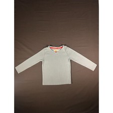 Mini Boden Girls Blue Rose Embroidered Long Sleeve Top 4-5Y 110cm Cottagecore