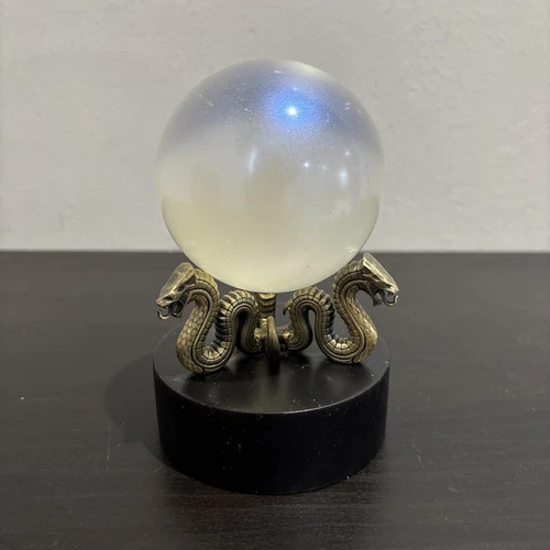 The Noble Collection Harry Potter The Prophecy Orb Clear Crystal Ball Snake