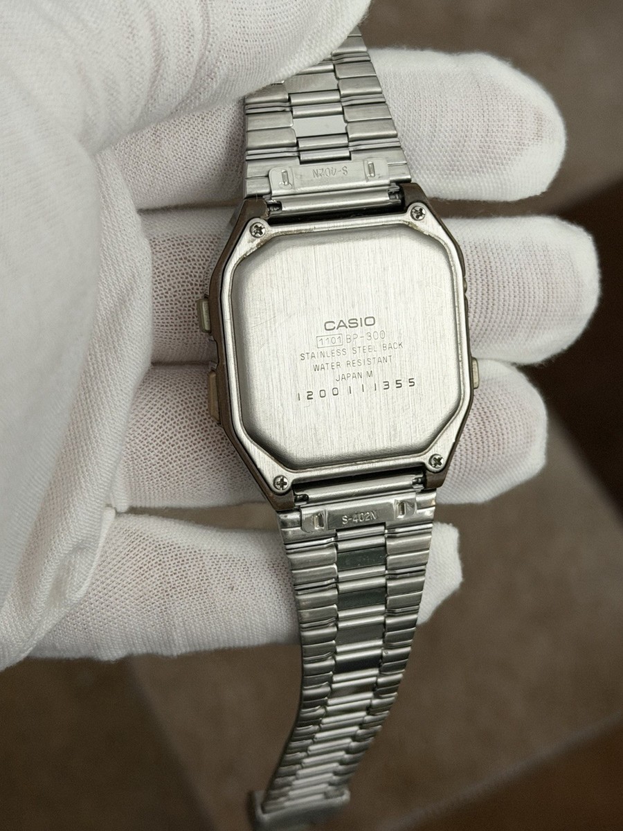 Rare Vintage Casio BP-300 Blood Pressure Monitor Men's Digital