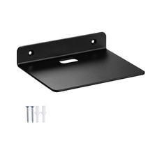 Small Wall Shelf Speaker Stand, Mount for Webcam Cell Phones, Mesh Router