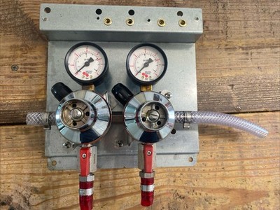 Micro Matic Premium Plus CO2 Regulator 0-60PSI Set Of 2 Beer Tap
