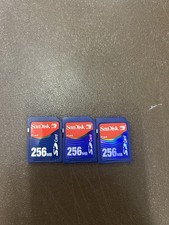Sandisc SD Card 256 MB Card for Older Digital Camera and gadgets