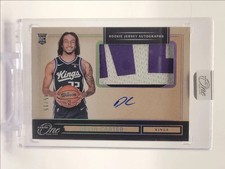 DEVIN CARTER 2024-25 PANINI ONE AND ONE RPA ROOKIE SILVER PATCH RC AUTO 05/15