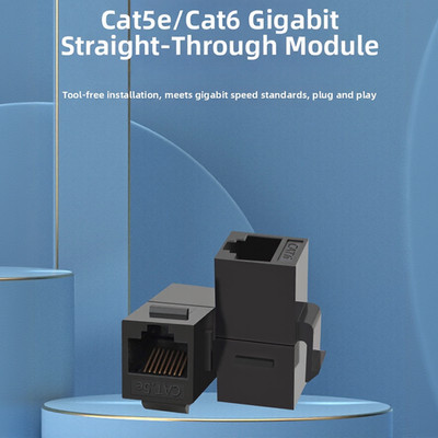 4 Stück für RJ45 Ethernet Direct Connect für Kabelverlängerungsbedarf