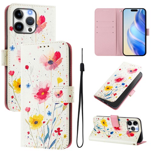 PU Leather Wallet Case For iPhone 16e 15 14 13 Pro Max 12 Flip Stand Phone Cover - Picture 16 of 168