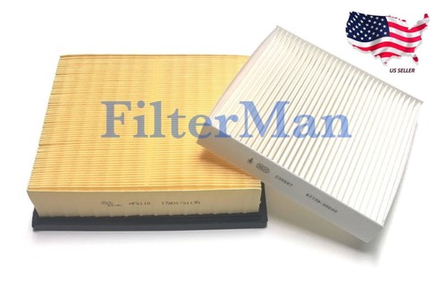 Kit De 2 Filtros (motor Y Cabina) Para Lexus RX350, ES350, Avalon, Camry, Highlander, Sienna – Excel, Referencia 17801-0P050