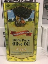 Supremo Italiano 100 Pure Olive Oil, 101 Ounce