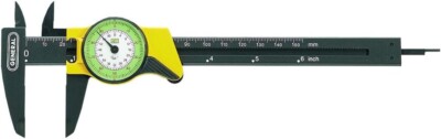 General Dial Caliper Vernier Fractional Decimal Metric 142 Switzerland NEW