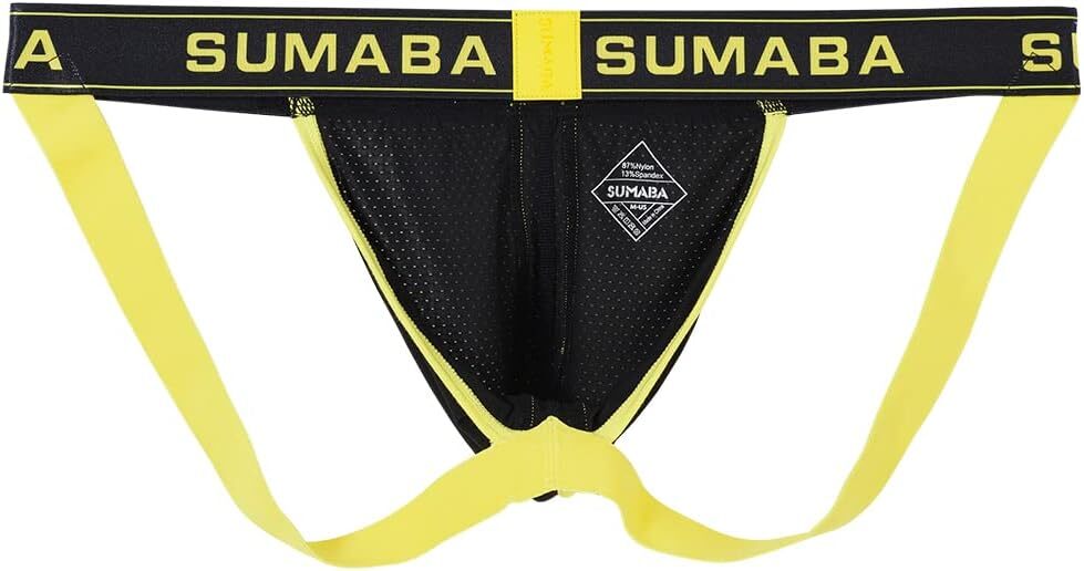 Mens Jockstrap G Strings Tagless G-String Sport Homme Sexy Double T Thongs