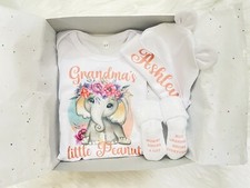 Personalized Baby Box. Welcome Baby Set. Baby Shower Gift.grandma To Daughter Gi