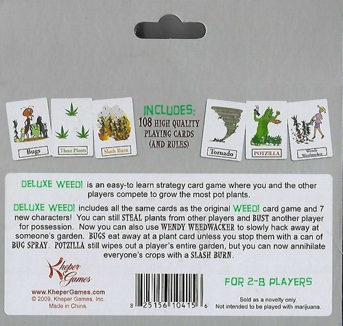 DELUXE WEED THE CARD GAME FUN MARIJUANA GAME TO PLAY DOUBLE DECK EBay