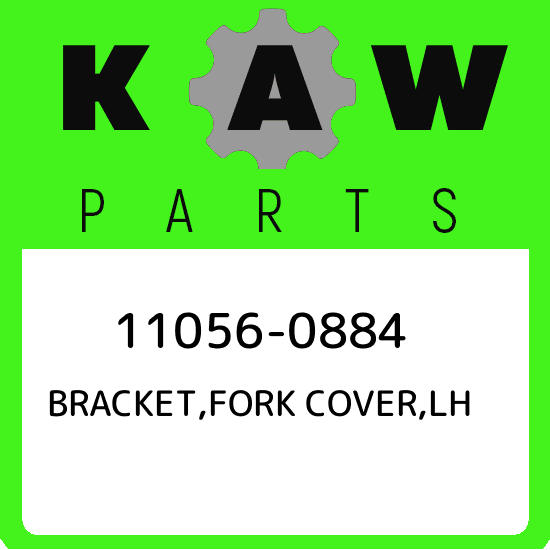 11056-0884 Kawasaki Bracket,fork cover,lh 110560884, New Genuine