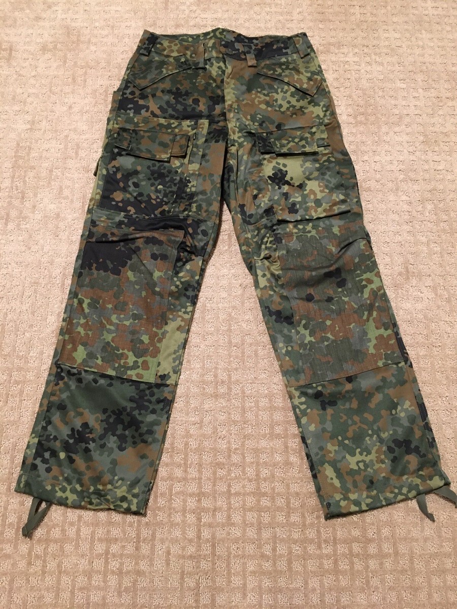 Leo Köhler Koehler German KSK Flecktarn Combat Pants Size Small 44