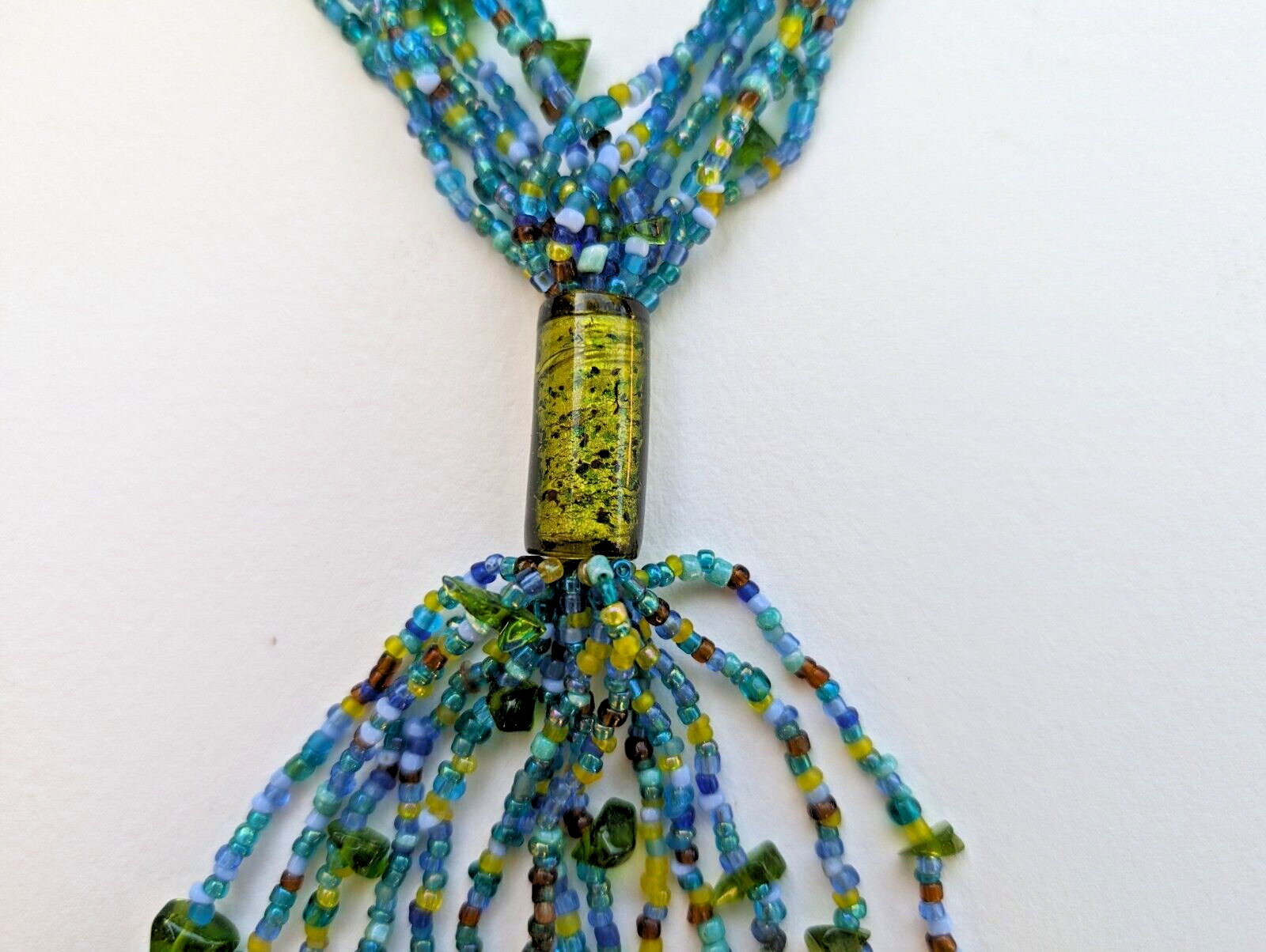 Multi-Stranded Beaded Coldwater Creek Necklace - image 3