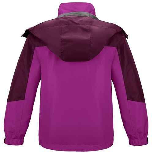 Wantdo Kid Girl Winter 3 in 1 Jacket Waterproof Fleece-Lined Puffer Jacket Coat - Picture 18 of 30