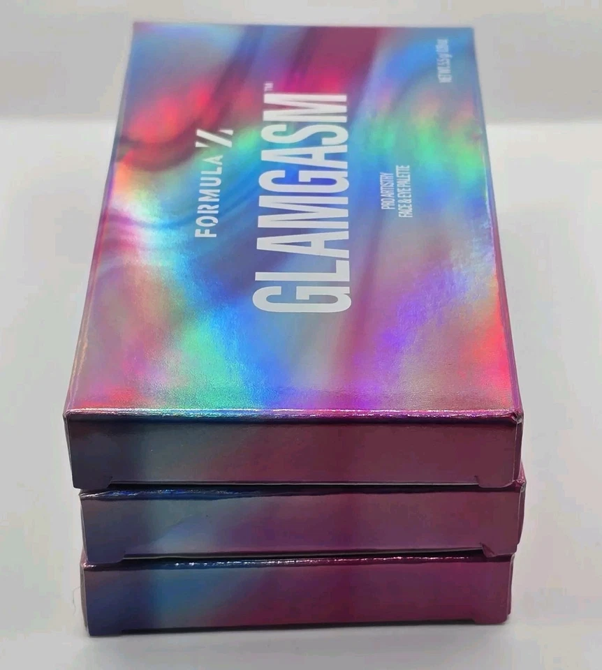 Lot Of 3 New Formula Z GLAMGASM Pro Artistry Face & Eye Palette 5.5g - Image 4 of 4