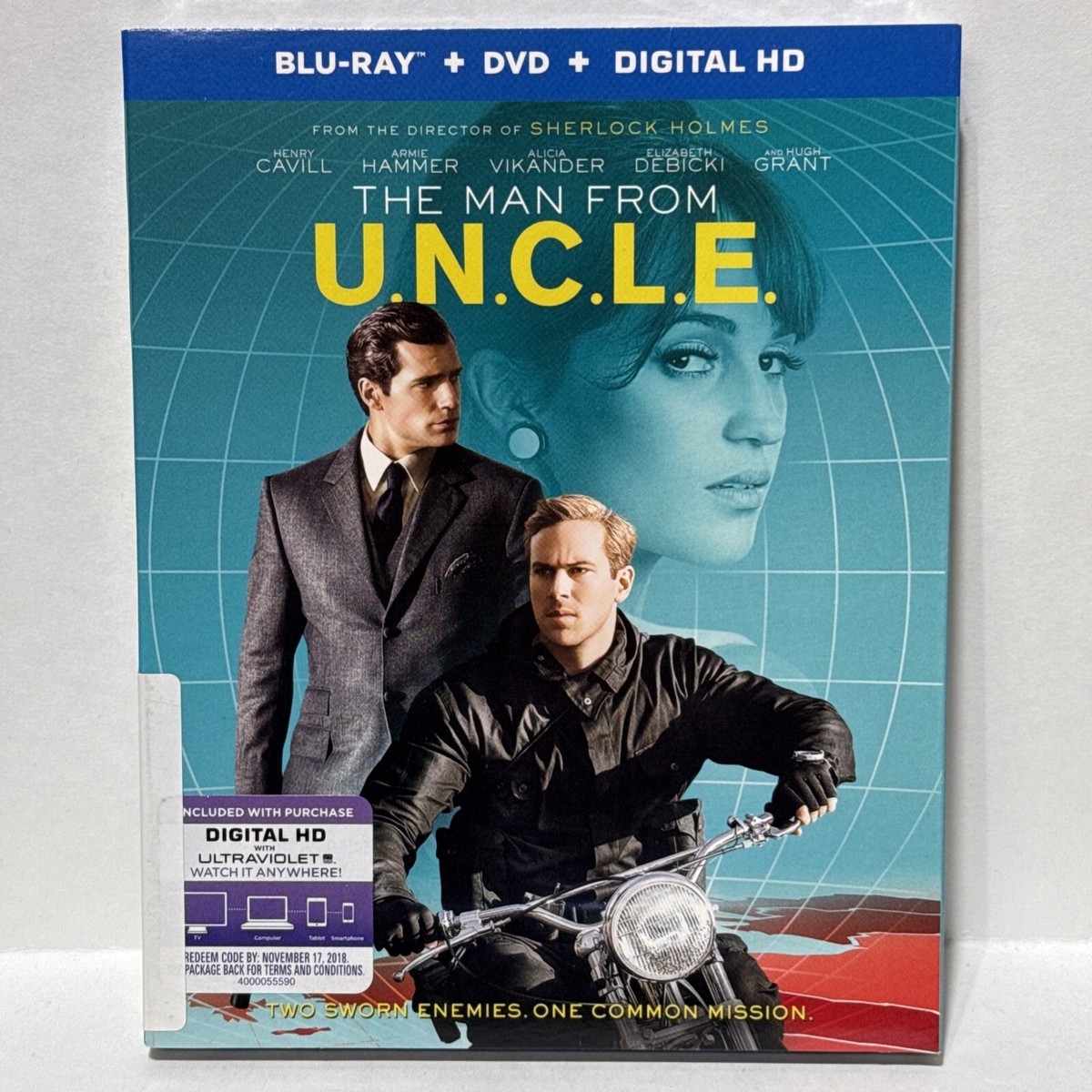 The Man from U.N.C.L.E. (Blu-ray/DVD, 2015) | eBay