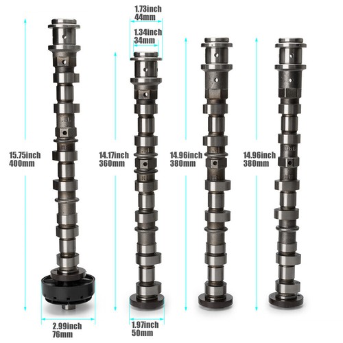 4x Camshafts For Chrysler Town & Country Dodge Jeep Ram 3.6L Pentastar 2011-2018 - Bild 2 von 12