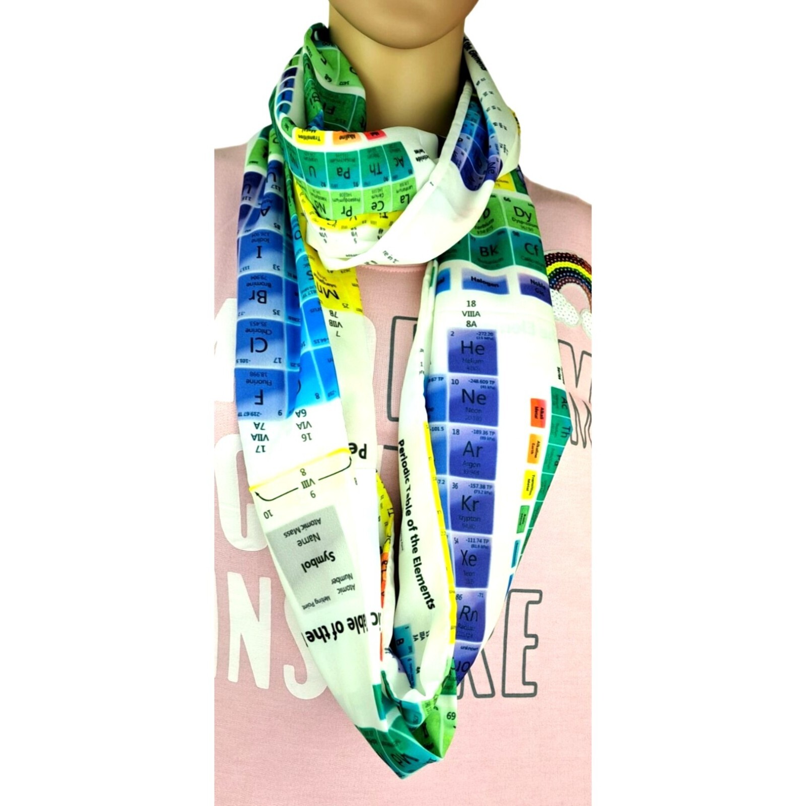 Periodic Table Infinity Scarf Elements Lab Teache… - image 5