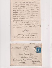 July 28, 1920. Signed Autograph Letter. Andr� Lang. Journalist. playwright.