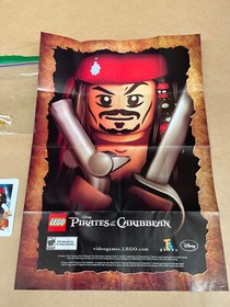 LEGO Pirates of the Caribbean 4191 Captain's Cabin 3 Minifigures 95 Pieces