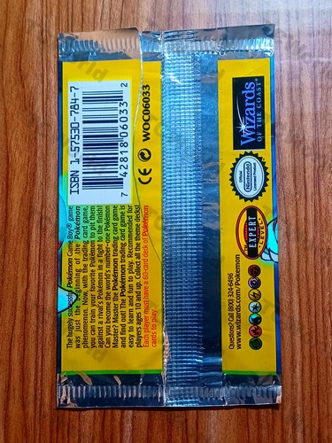 Pokemon TCG Base Set 1999 Empty Wrapper Pack "Blastoise Cover" # 1 - Picture 2 of 3