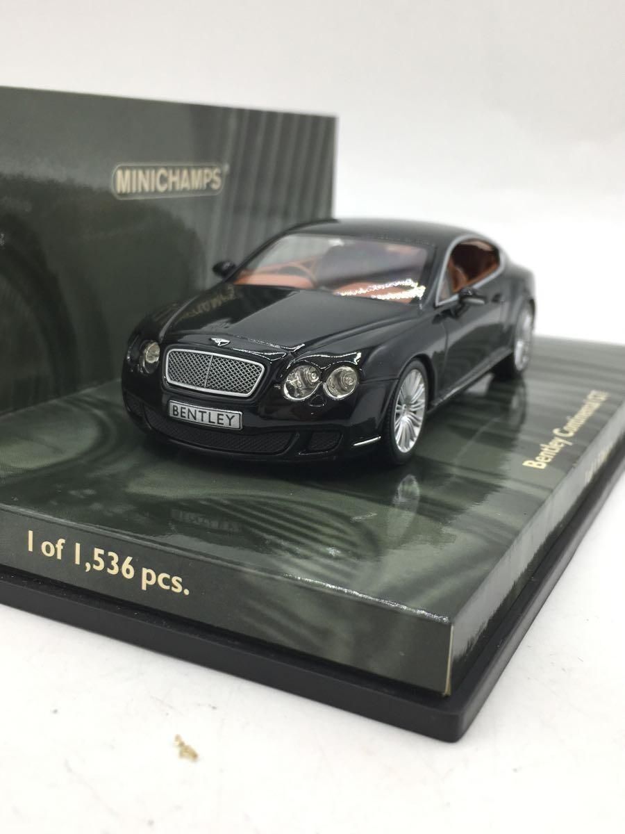 MINICHAMPS Bentley Continental スーパースポーツ MINICHAMPS