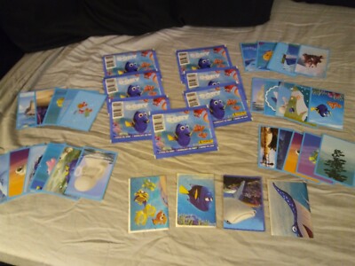 Panini ''FINDING DORY'' Disney Pixar (7) Sealed Stickers Packs w/Bonus (30) Loose!