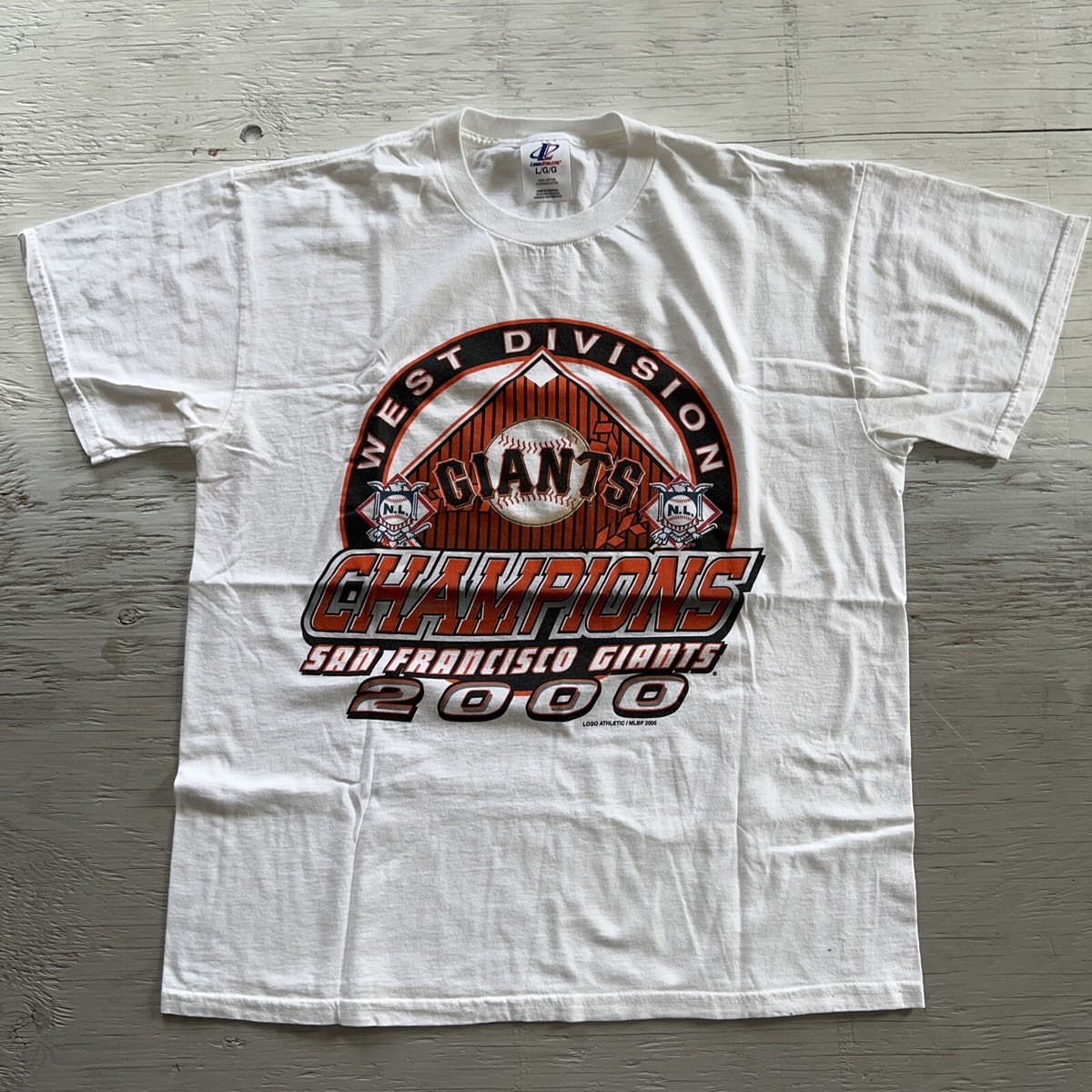 Vintage San Francisco Giants N.L. West Division Champions Shirt