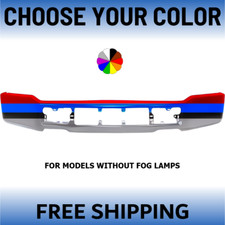 Choose Your Color Front Bumper For 2018-2020 Ford F-150 Without Fog Lamp Holes Choose Your Color Front Bumper For 2018-2020 Ford F-150 Without Fog Lamp Holes