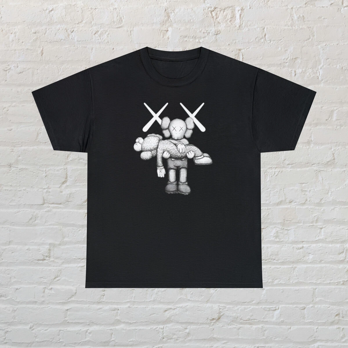 Kaw Tee Street Art T Shirt Black