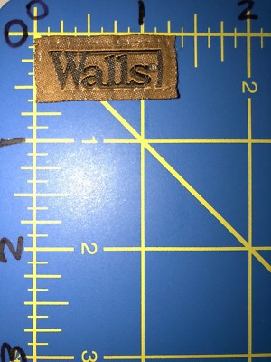 Walls Workwear Logo Patch Tag Outdoor Goods FR Flame Fire Resistant Apparel USA