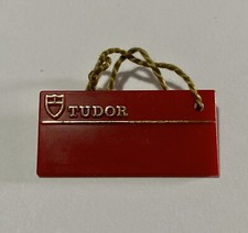 TUDOR BIG BLOCK Chronograph DATE Tag HANGTAG Stainless Steel by ROLEX ORIGINAL /