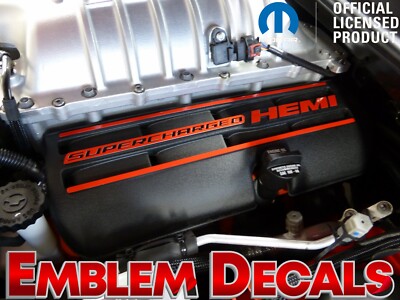 Dodge Challenger JAILBREAK HELLCAT Engine Decal  22 23 SEE NOTES