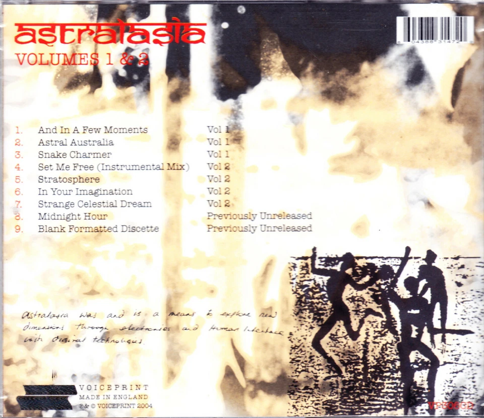 ASTRALASIA volumes 1 & 2   CD NEU OVP/Sealed - Bild 2 von 2
