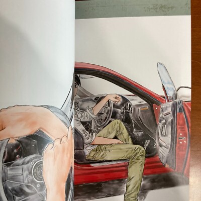 Shuichi Shigeno Exhibition Official Art Book Initial D
