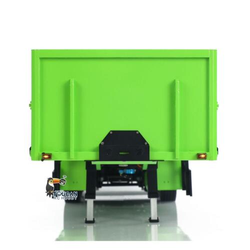 1/14 Metal 3 Axles Semi Trailer Manual Lifting Legs for RC Tractor Truck Vehicle - Picture 11 of 12